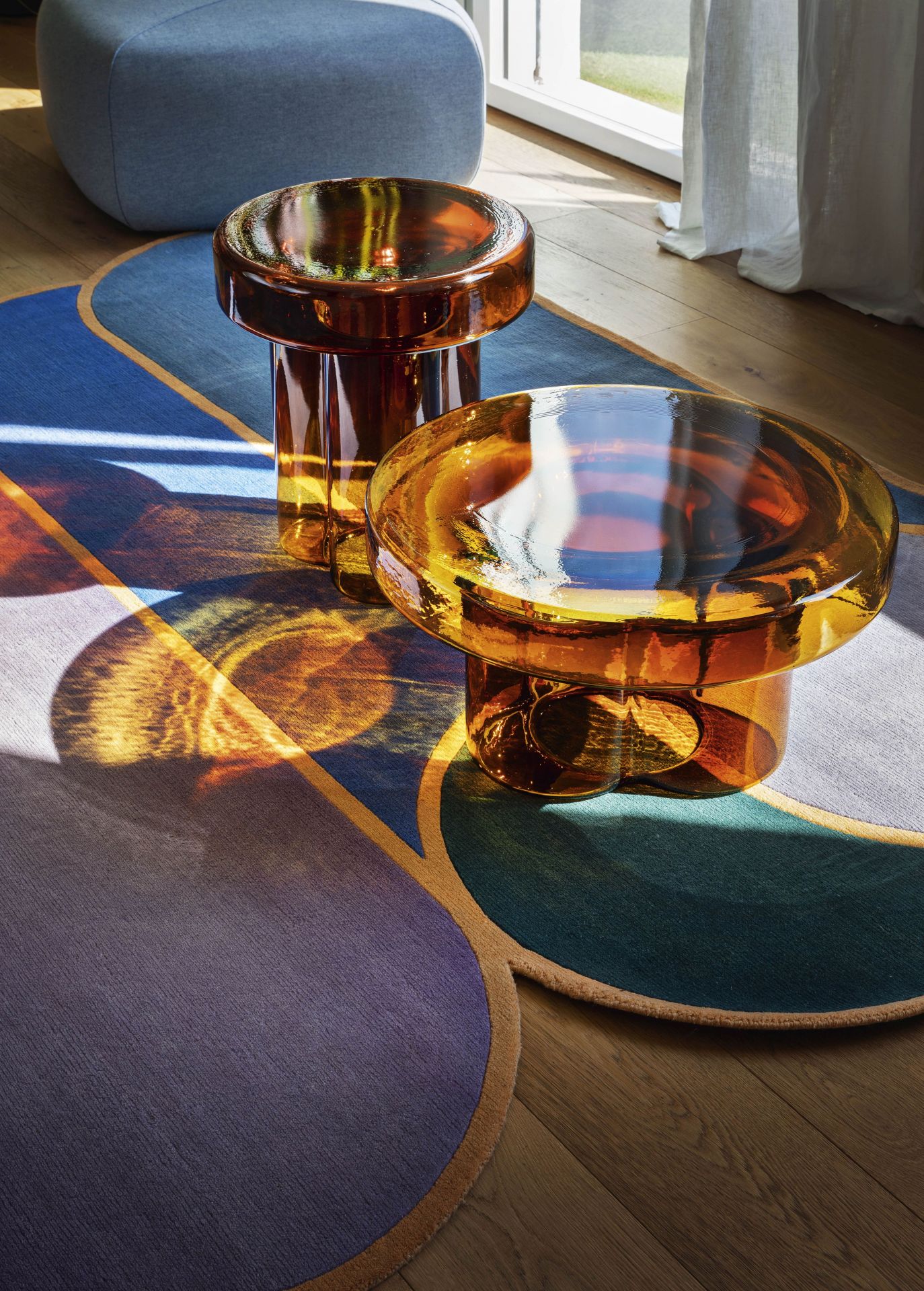 Brown glass coffee 2025 table